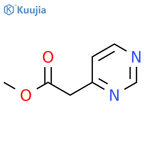 Methyl 2-(pyrimidin-4-YL)acetate structure