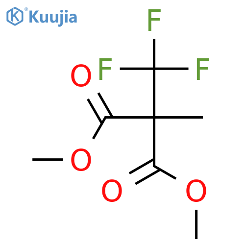 Dimethyl 2-methyl-2-(trifluoromethyl)malonate structure