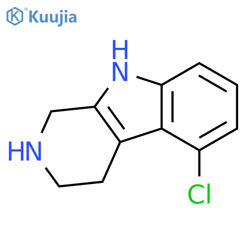 5-chloro-1H,2H,3H,4H,9H-pyrido3,4-bindole structure