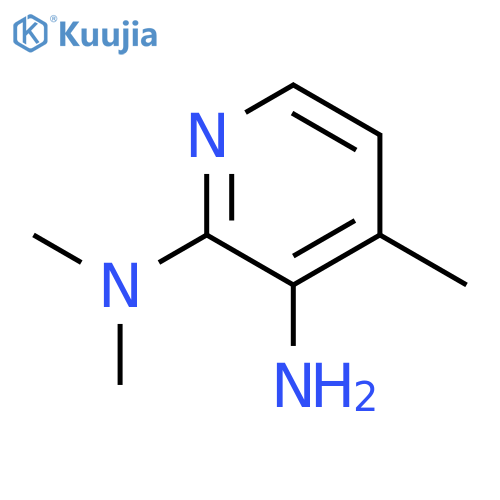 N2,N2,4-trimethyl-2,3-Pyridinediamine structure
