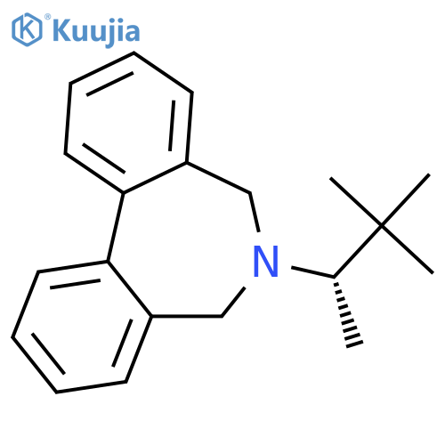 5H-Dibenz[c,e]azepine, 6,7-dihydro-6-[(1S)-1,2,2-trimethylpropyl]- structure