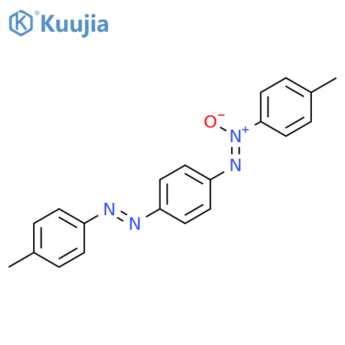 Diazene, (4-methylphenyl)[4-[(4-methylphenyl)azo]phenyl]-, 2-oxide structure