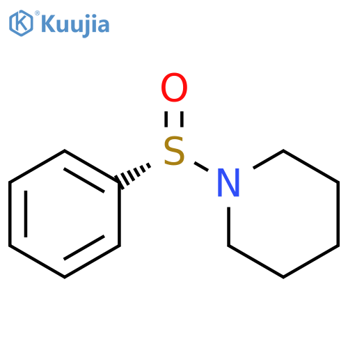 PIPERIDINE, 1-[(S)-PHENYLSULFINYL]- structure