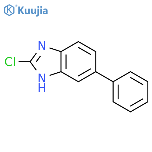 1H-Benzimidazole, 2-chloro-5-phenyl- structure