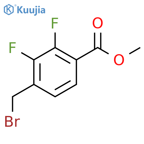 methyl 4-(bromomethyl)-2,3-difluorobenzoate structure
