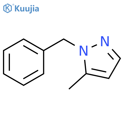 1H-Pyrazole, 5-methyl-1-(phenylmethyl)- structure