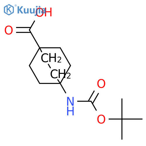 4-{[(tert-butoxy)carbonyl]amino}bicyclo[2.2.2]octane-1-carboxylic acid structure