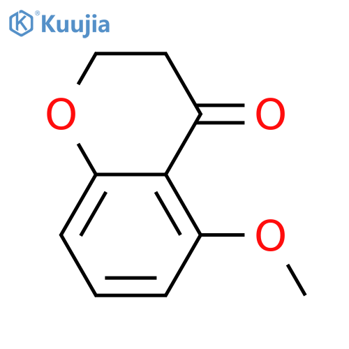 5-methoxy-3,4-dihydro-2H-1-benzopyran-4-one structure