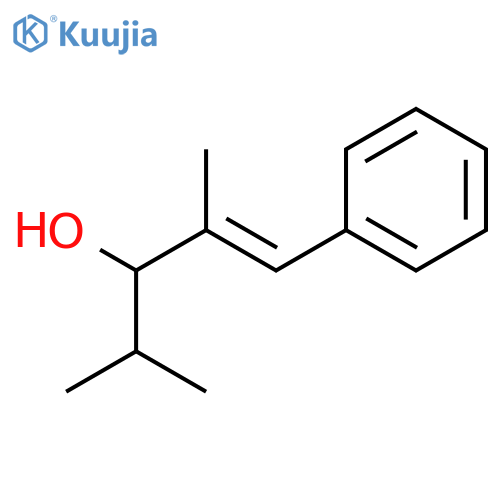 1-PENTEN-3-OL, 2,4-DIMETHYL-1-PHENYL-, (1E)- structure
