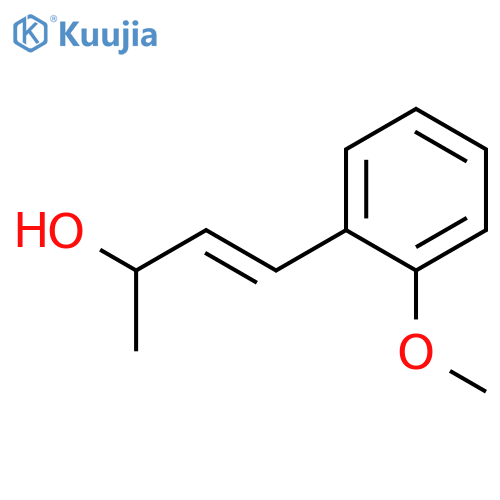 3-Buten-2-ol, 4-(2-methoxyphenyl)-, (3E)- structure