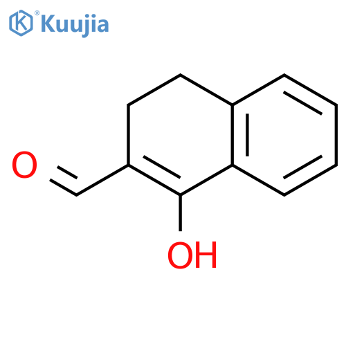 2-Naphthalenecarboxaldehyde, 3,4-dihydro-1-hydroxy- structure