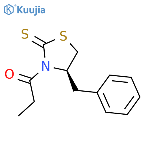 1-[(4S)-4-(Phenylmethyl)-2-thioxo-3-thiazolidinyl]-1-propanone structure