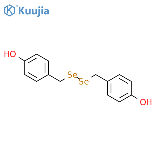 PHENOL, 4,4'-[DISELENOBIS(METHYLENE)]BIS- structure