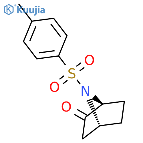 7-AZABICYCLO[2.2.1]HEPTAN-2-ONE, 7-[(4-METHYLPHENYL)SULFONYL]-, (1S,4R)- structure