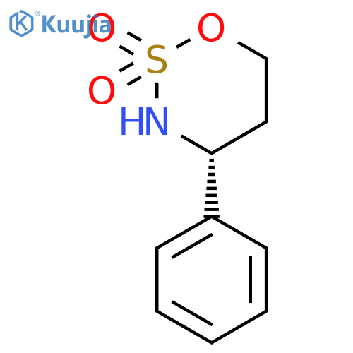 1,2,3-Oxathiazine, tetrahydro-4-phenyl-, 2,2-dioxide, (4R)- structure