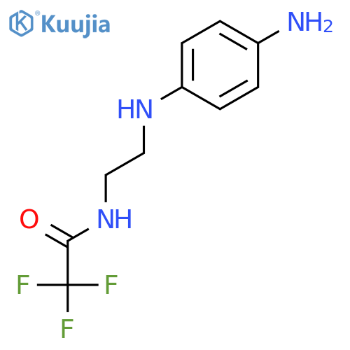 ACETAMIDE, N-[2-[(4-AMINOPHENYL)AMINO]ETHYL]-2,2,2-TRIFLUORO- structure