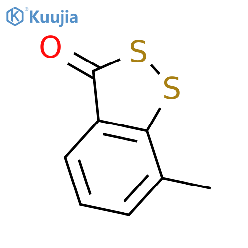 3H-1,2-BENZODITHIOL-3-ONE, 7-METHYL- structure