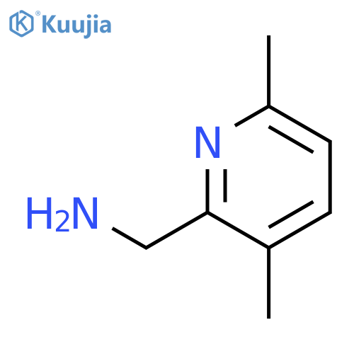 3,6-dimethyl-2-Pyridinemethanamine structure