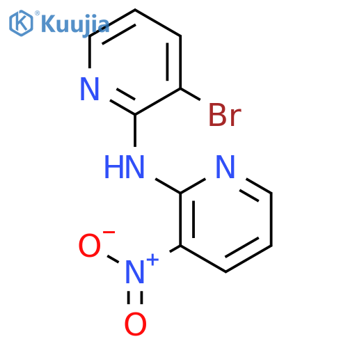 2-PYRIDINAMINE, 3-BROMO-N-(3-NITRO-2-PYRIDINYL)- structure