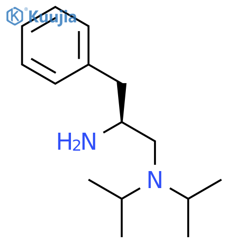 1,2-Propanediamine, N1,N1-bis(1-methylethyl)-3-phenyl-, (2S)- structure