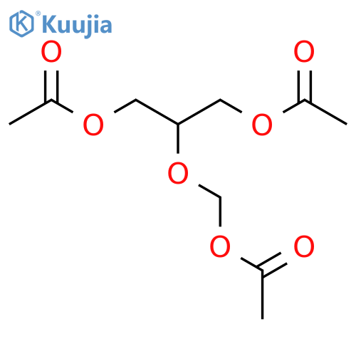 1,3-Diacetoxy-2-(acetoxymethoxy)propane structure