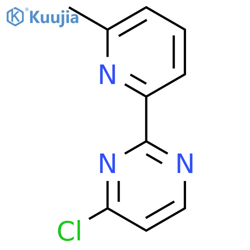 4-chloro-2-(6-methylpyridin-2-yl)pyrimidine structure