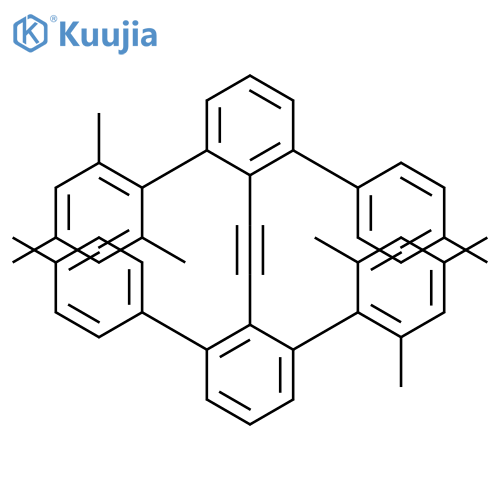 1,1':3',1''-TERPHENYL, 2',2''''-(1,2-ETHYNEDIYL)BIS[2,4,4'',6-TETRAMETHYL- structure