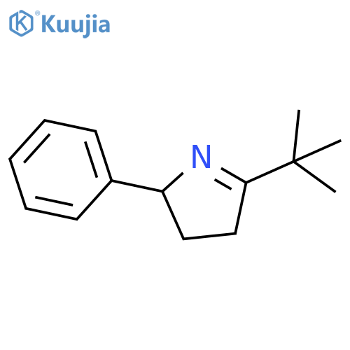 2H-Pyrrole, 5-(1,1-dimethylethyl)-3,4-dihydro-2-phenyl- structure