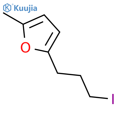 FURAN, 2-(3-IODOPROPYL)-5-METHYL- structure