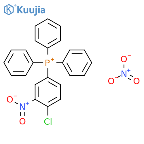 PHOSPHONIUM, (4-CHLORO-3-NITROPHENYL)TRIPHENYL-, NITRATE structure