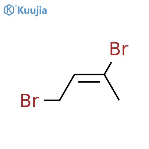 2-Butene, 1,3-dibromo-, (2E)- (9CI, ACI) structure