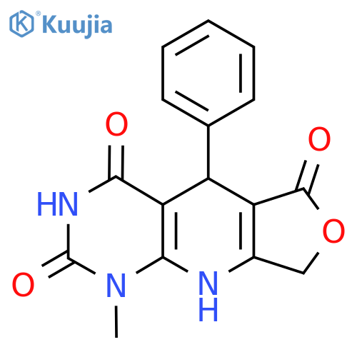 13-methyl-8-phenyl-5-oxa-2,11,13-triazatricyclo7.4.0.0^{3,7}trideca-1(9),3(7)-diene-6,10,12-trione structure