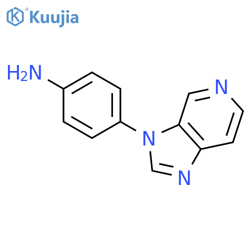 Benzenamine, 4-(3H-imidazo[4,5-c]pyridin-3-yl)- structure