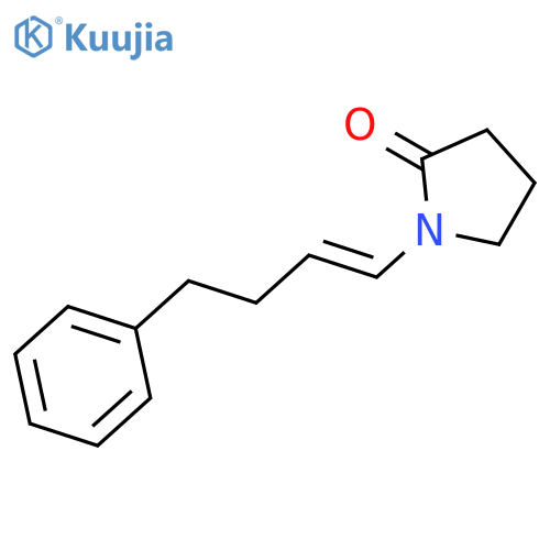 2-PYRROLIDINONE, 1-[(1E)-4-PHENYL-1-BUTENYL]- structure