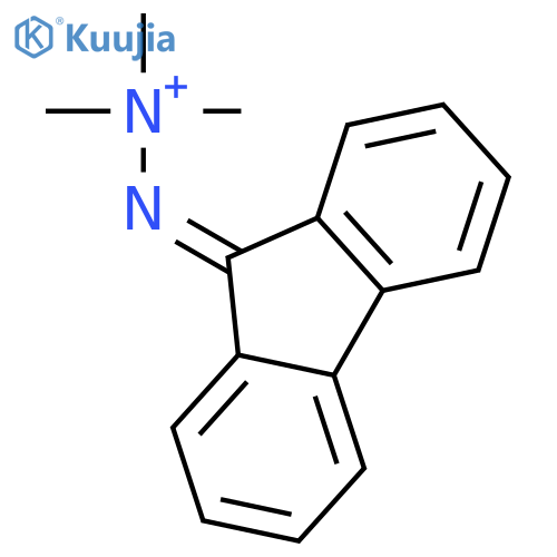 Hydrazinium, 2-(9H-fluoren-9-ylidene)-1,1,1-trimethyl- structure