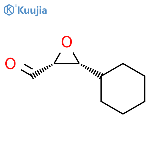 OXIRANECARBOXALDEHYDE, 3-CYCLOHEXYL-, (2R,3R)- structure