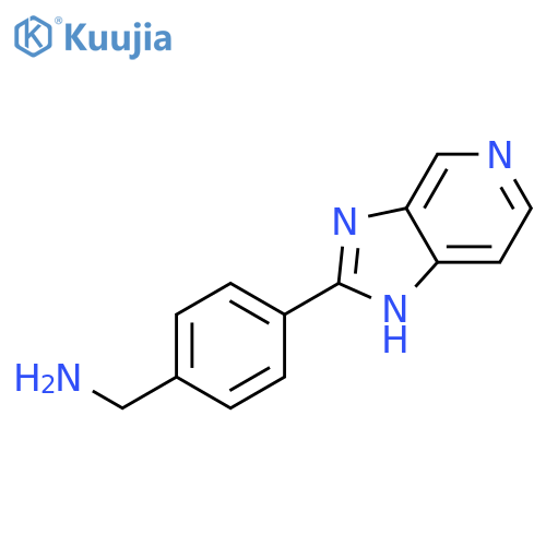 BENZENEMETHANAMINE, 4-(1H-IMIDAZO[4,5-C]PYRIDIN-2-YL)- structure