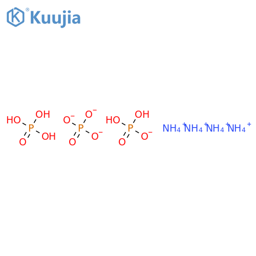 Phosphoric acid, ammonium salt (3:4) structure