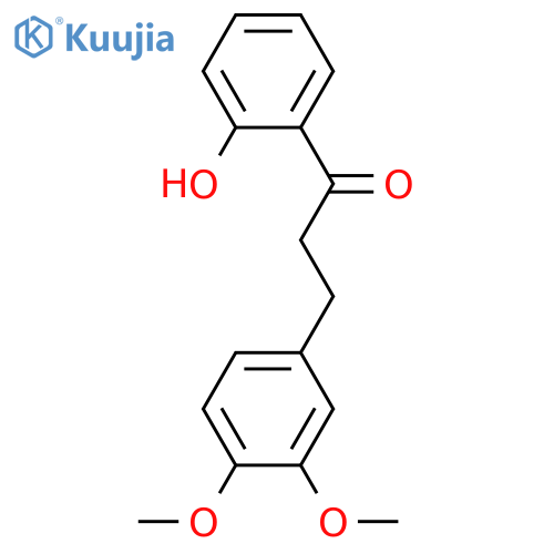 3-(3,4-Dimethoxyphenyl)-1-(2-hydroxyphenyl)propan-1-one structure