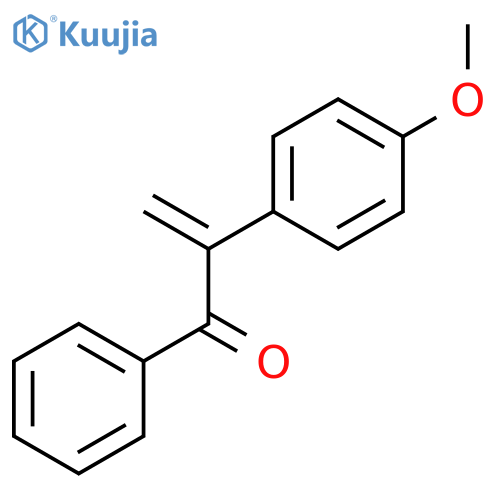 2-Propen-1-one, 2-(4-methoxyphenyl)-1-phenyl- structure