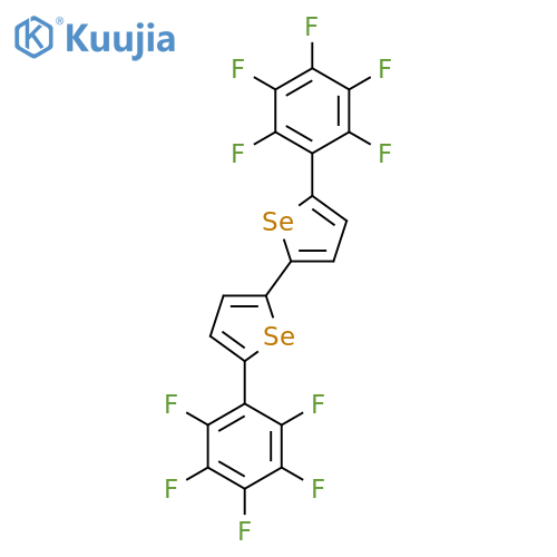 2,2'-BISELENOPHENE, 5,5'-BIS(PENTAFLUOROPHENYL)- structure