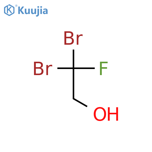 ETHANOL, 2,2-DIBROMO-2-FLUORO- structure