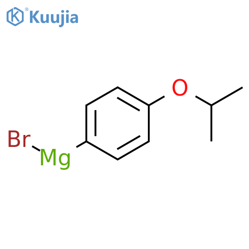 4-iso-Propoxyphenylmagnesium bromide, 0.5M THF structure