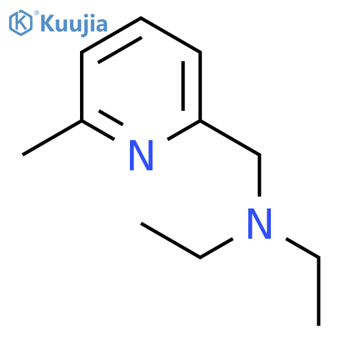 2-PYRIDINEMETHANAMINE, N,N-DIETHYL-6-METHYL- structure