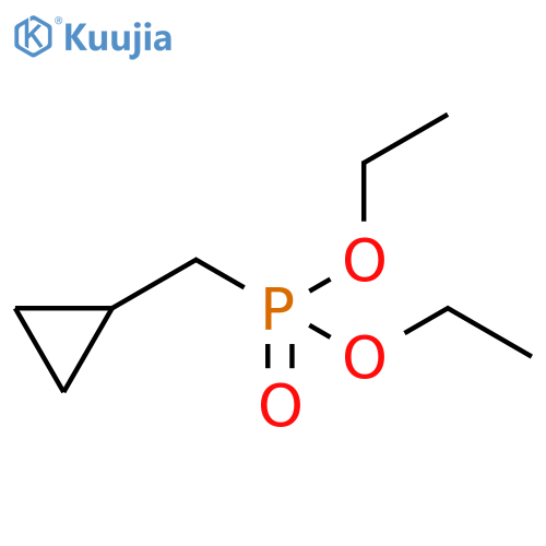 Phosphonic acid,P-(cyclopropylmethyl)-, diethyl ester structure