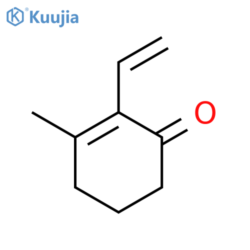 3-Methyl-2-vinylcyclohex-2-en-1-one structure