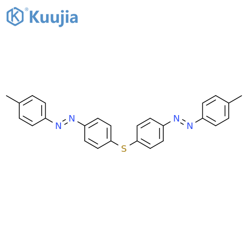 Diazene, 1,1'-(thiodi-4,1-phenylene)bis[2-(4-methylphenyl)- structure