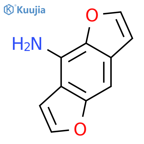 Benzo[1,2-b:4,5-b']difuran-4-amine structure