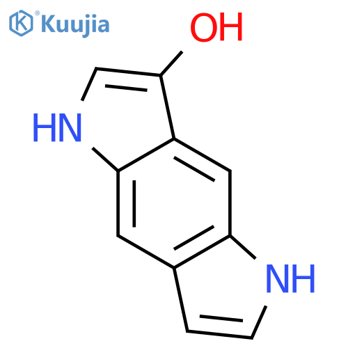 BENZO[1,2-B:4,5-B']DIPYRROL-3-OL, 1,5-DIHYDRO- structure