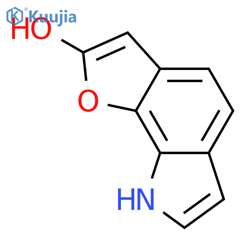 8H-Furo[3,2-g]indol-2-ol structure